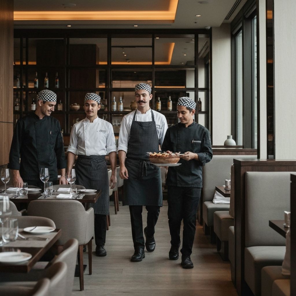 Restaurant team